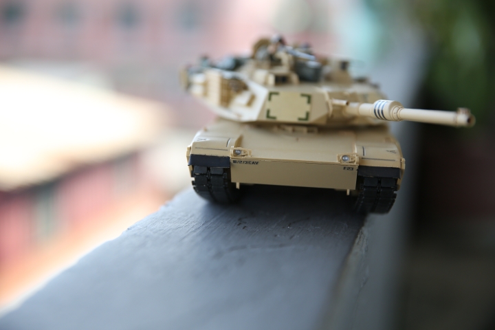 第一次嘗試軍模 TAMIYA 1/35 M1A2 Abrams