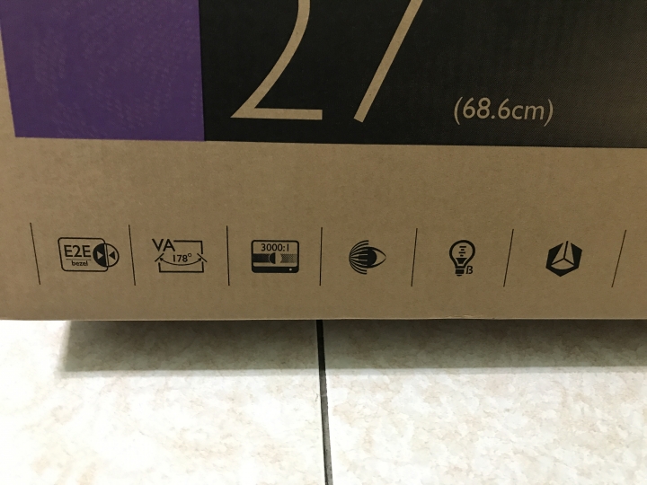[開箱] BENQ EW2775ZH 電腦螢幕開箱