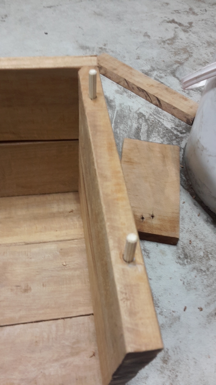 窮人版假掰廚房餐具收納箱DIY