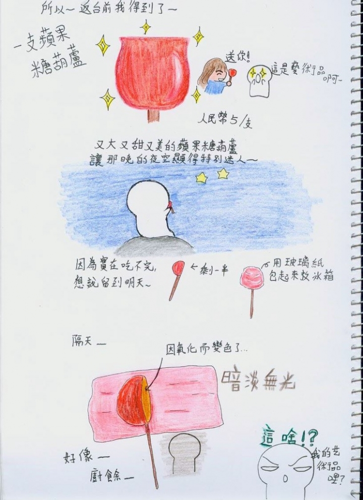 有關糖葫蘆的小故事