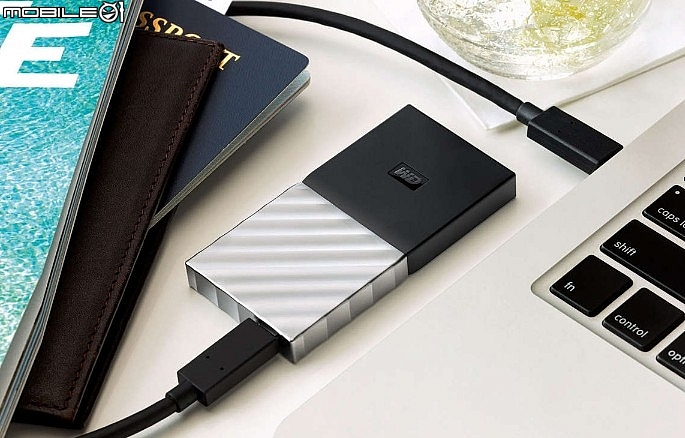 最高傳輸達515MB/s WD推出My Passport SSD USB3.1 Type-C行動固態硬碟