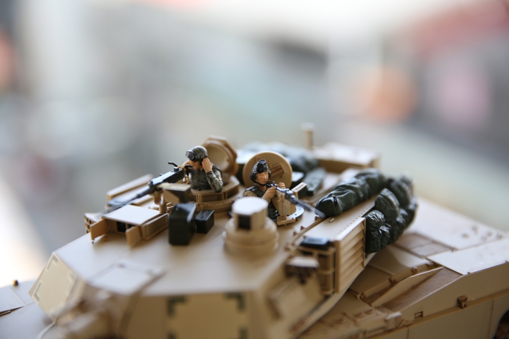 第一次嘗試軍模 TAMIYA 1/35 M1A2 Abrams