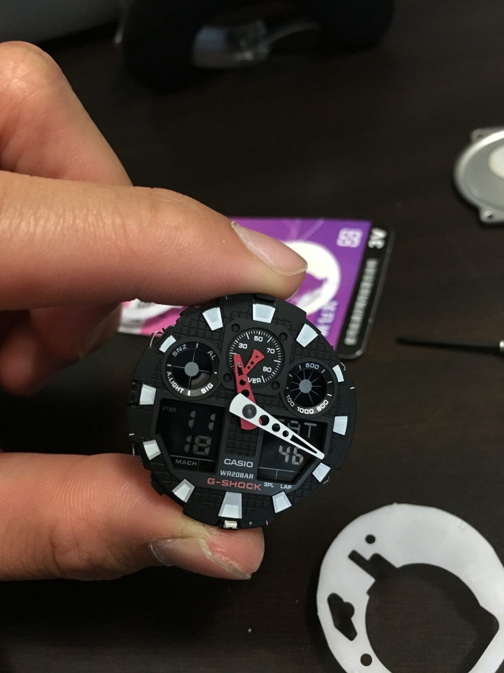 【開箱&DIY更換電池】ORIS Aquis 藍 & G-SHOCK ga100 (圖多文更多)