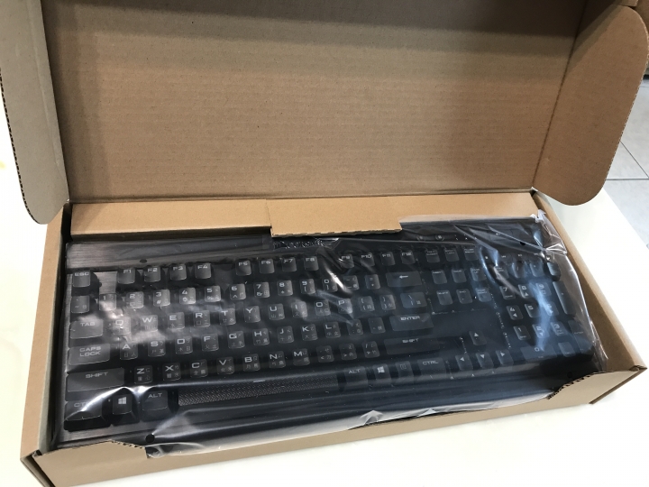 [開箱] 海盜船 K70 LUX RGB 機械式鍵盤 茶軸