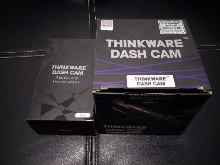 開箱THINKWARE~F770行車紀錄器