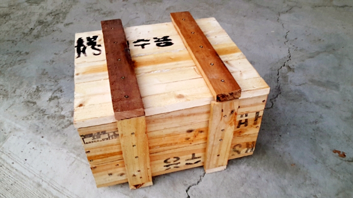 窮人版假掰廚房餐具收納箱DIY