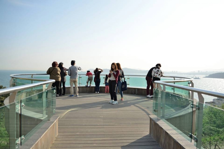 韓國釜山迎月嶺散步路線推薦 尾浦鐵道走向海雲台海水浴場