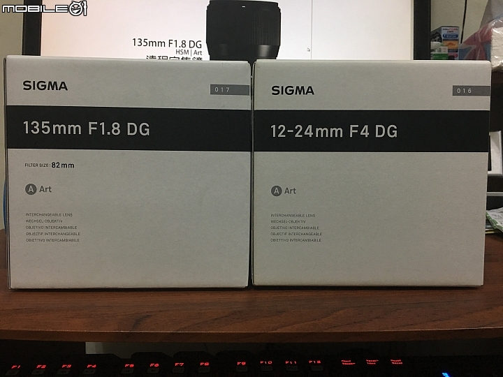 SIGMA 135mm F1.8 DG HSM Art 簡單開箱
