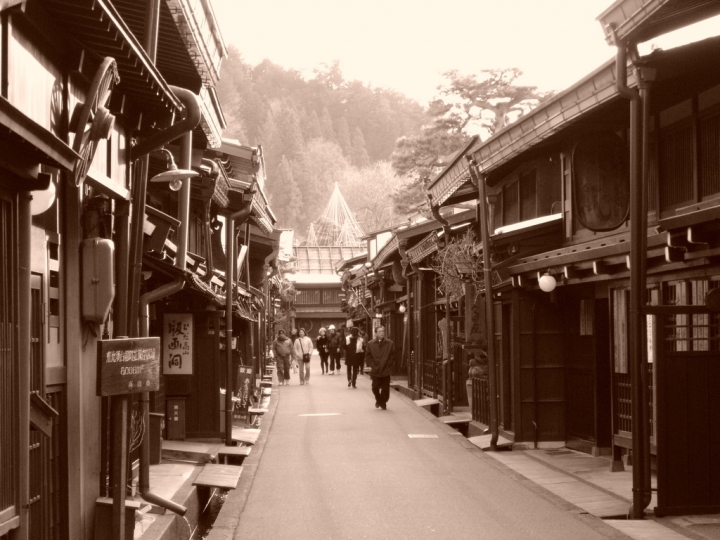 ＜日本＞2007日本～高山、宮川朝市