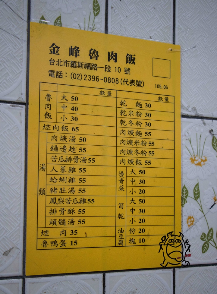【吃】金鋒滷肉飯 ‧ 台北 ‧ 中正紀念堂周邊(南門市場) ‧ 台式小吃 ‧ 滷肉飯 ‧ 叱吒台北數十年老字號排隊名店!20170325