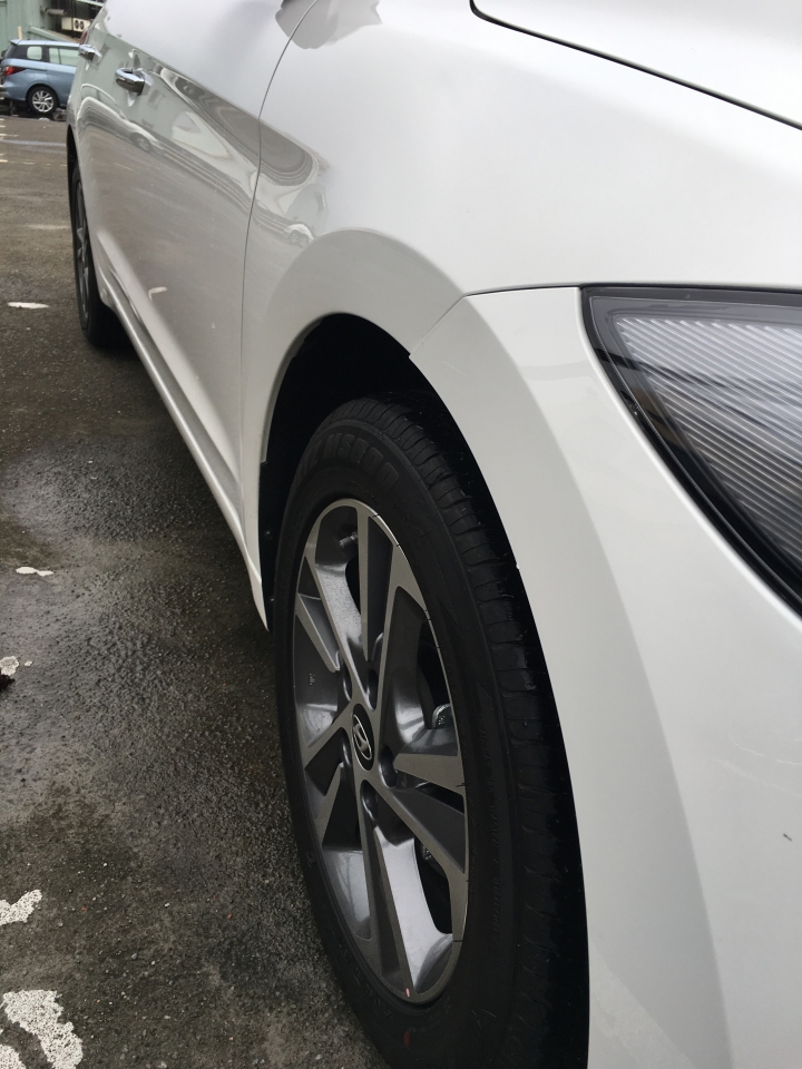 super elantra  保險桿問題?