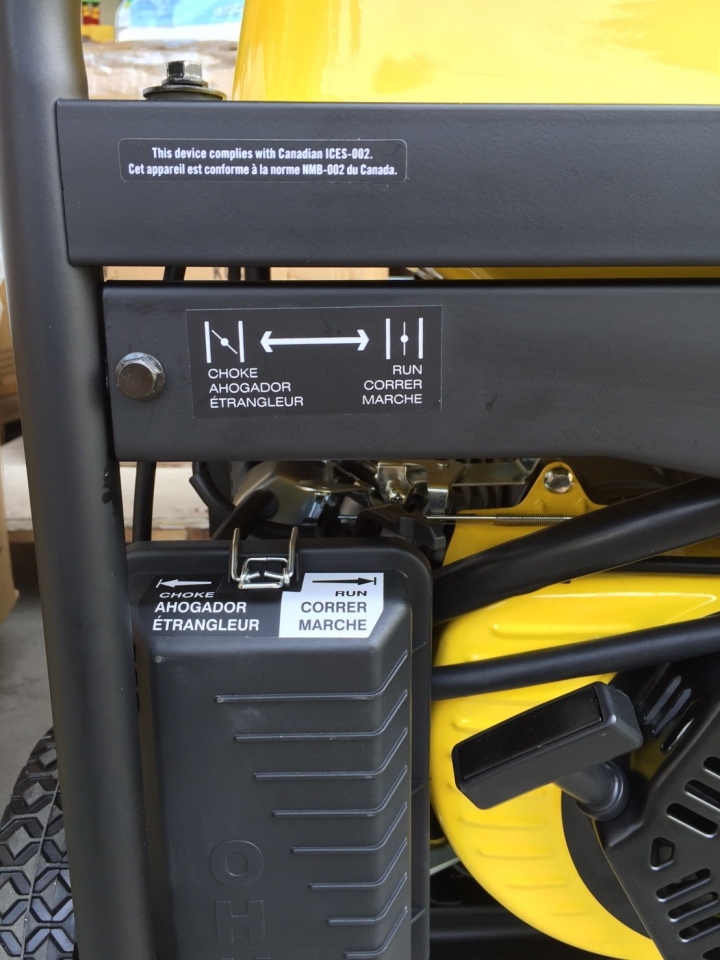 雙燃料(汽油/瓦斯)發電機~開箱 CHAMPION 4000W DUAL FUEL Generator
