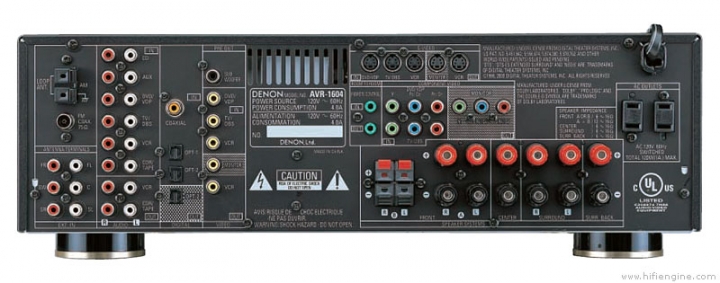 請教達人，DENON AVR-1604如何接magnat重低音喇叭？(有圖)