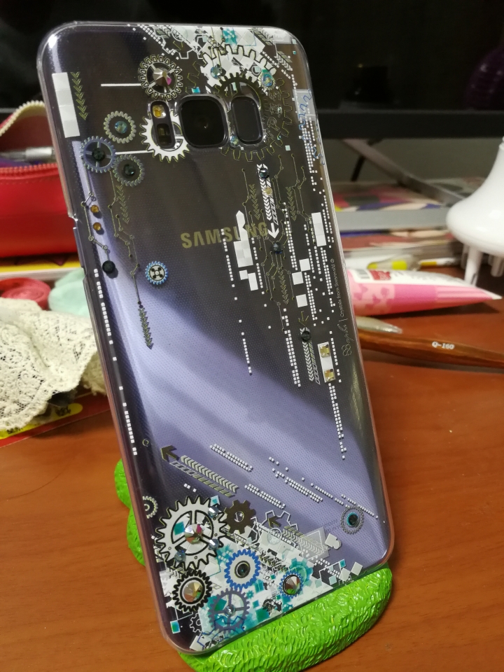 薰灰紫S8+ 小小開箱 遲來一天