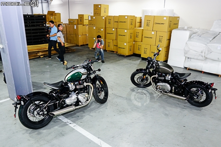 [採訪]英式極致復古美車 Triumph Bonneville Bobber 到港開箱