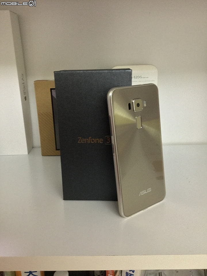 [開箱]Asus zenfone 3 gold(保護膜+使用心得)