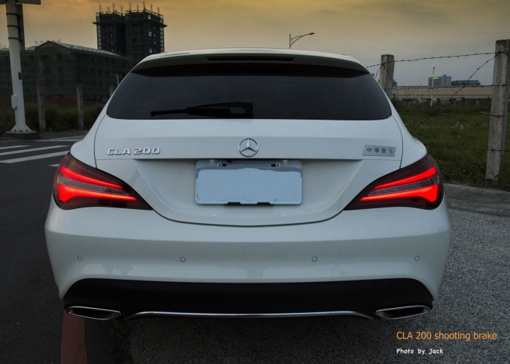 [開箱文] CLA Shooting Brake 白色獵跑