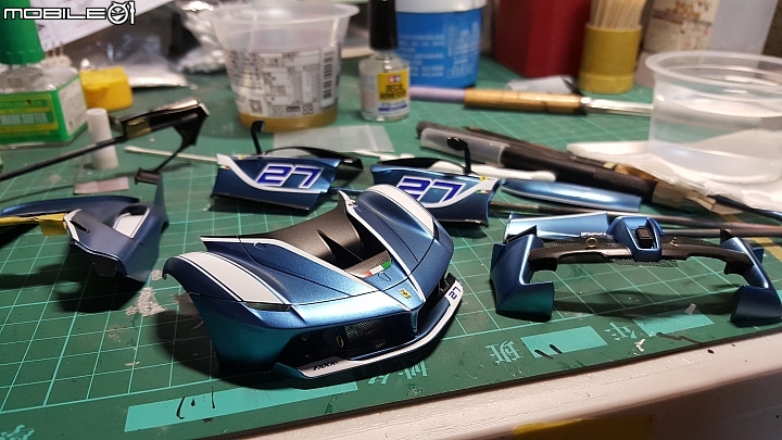 [Tamiya 1:24] 田宮 法拉利 FXX K    Ferrari FXX K  製作過程
