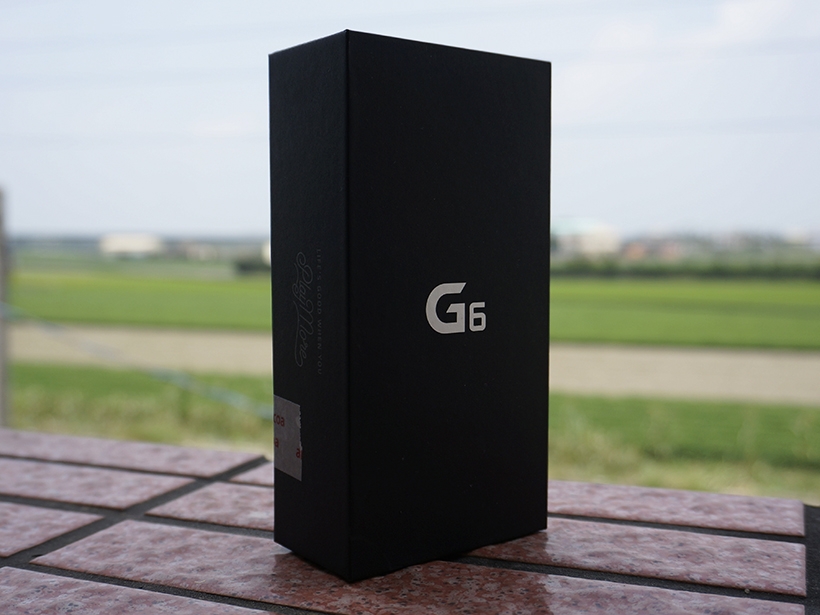 LG G6冰晶銀簡易開箱圖賞