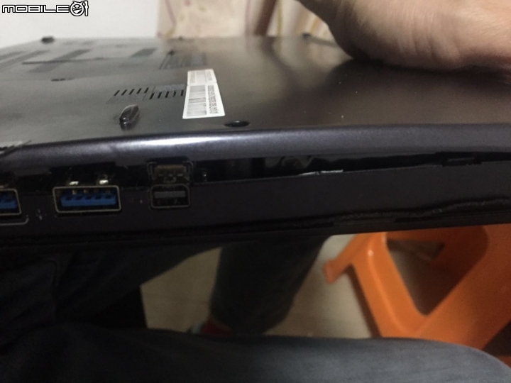 就在剛才，陪我一年多的P35悲劇了