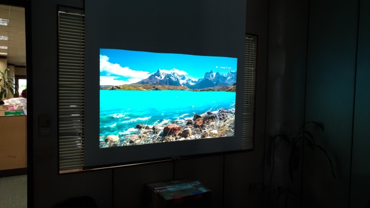 BenQ 側投導演機W2000+ 體驗活動