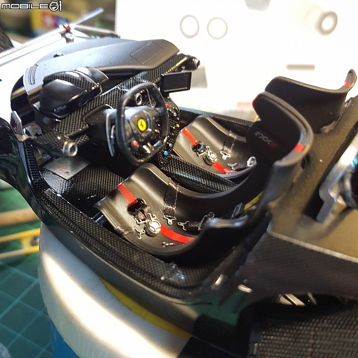[Tamiya 1:24] 田宮 法拉利 FXX K    Ferrari FXX K  製作過程