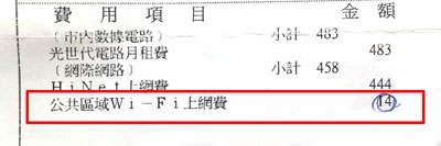 不look不行，收到中華電信的帳單最好仔細看一下!