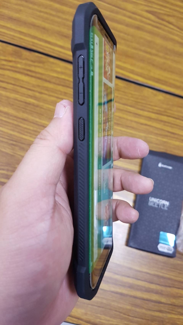 Samsung Galaxy S8 Plus SUPCASE Unicorn Beetle Hybrid 手機保護殼 - 尊爵黑/透明 開箱文