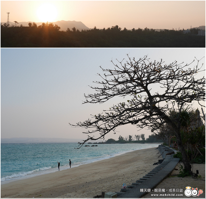 【沖繩】中部海岸無料景點全攻略。住宿推薦《沖繩幸喜海灘店》有中島廚房、超大浴缸、自助洗衣、白色沙灘、無敵海景、豐富早餐，樓下還有全家超商！