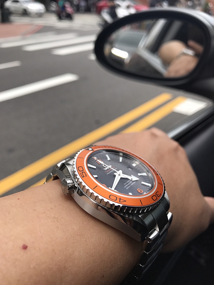 Omega Seamaster Planet Ocean 8500 橘海馬之不專業開箱
