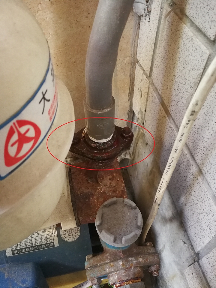 加壓馬達漏水求解?