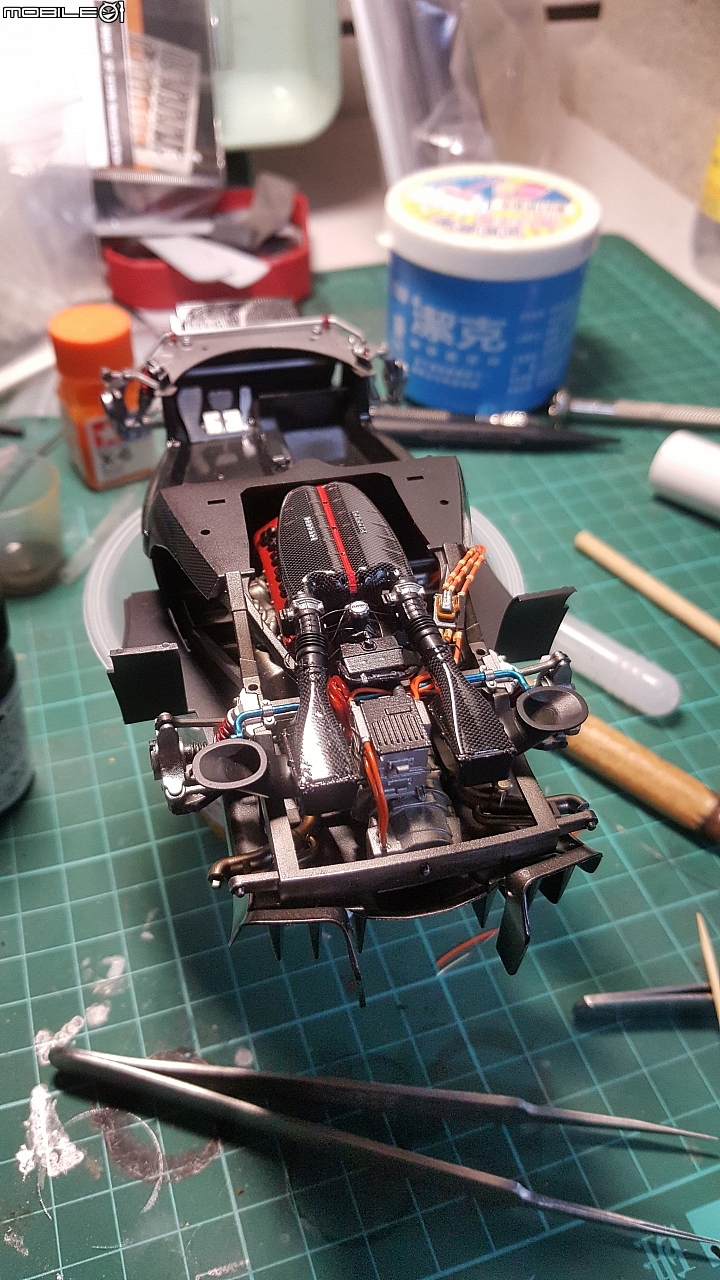 [Tamiya 1:24] 田宮 法拉利 FXX K    Ferrari FXX K  製作過程