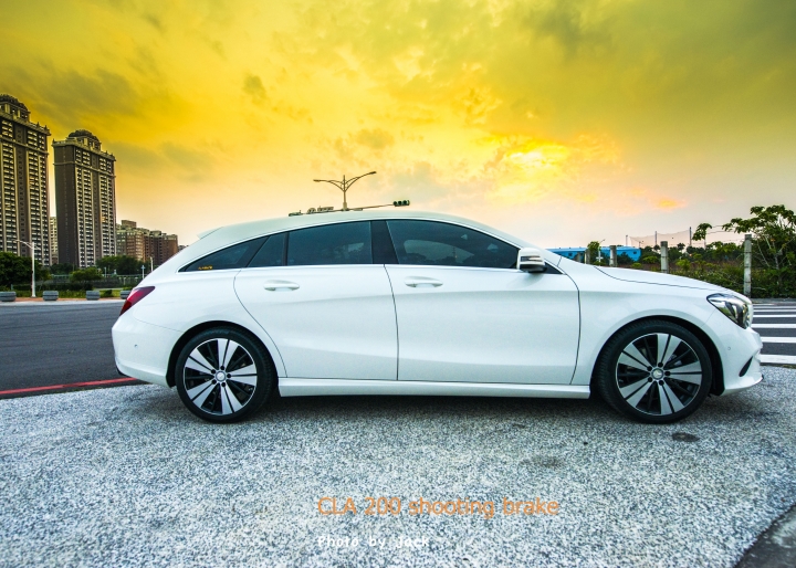 [開箱文] CLA Shooting Brake 白色獵跑