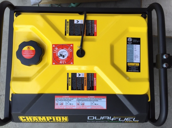 雙燃料(汽油/瓦斯)發電機~開箱 CHAMPION 4000W DUAL FUEL Generator