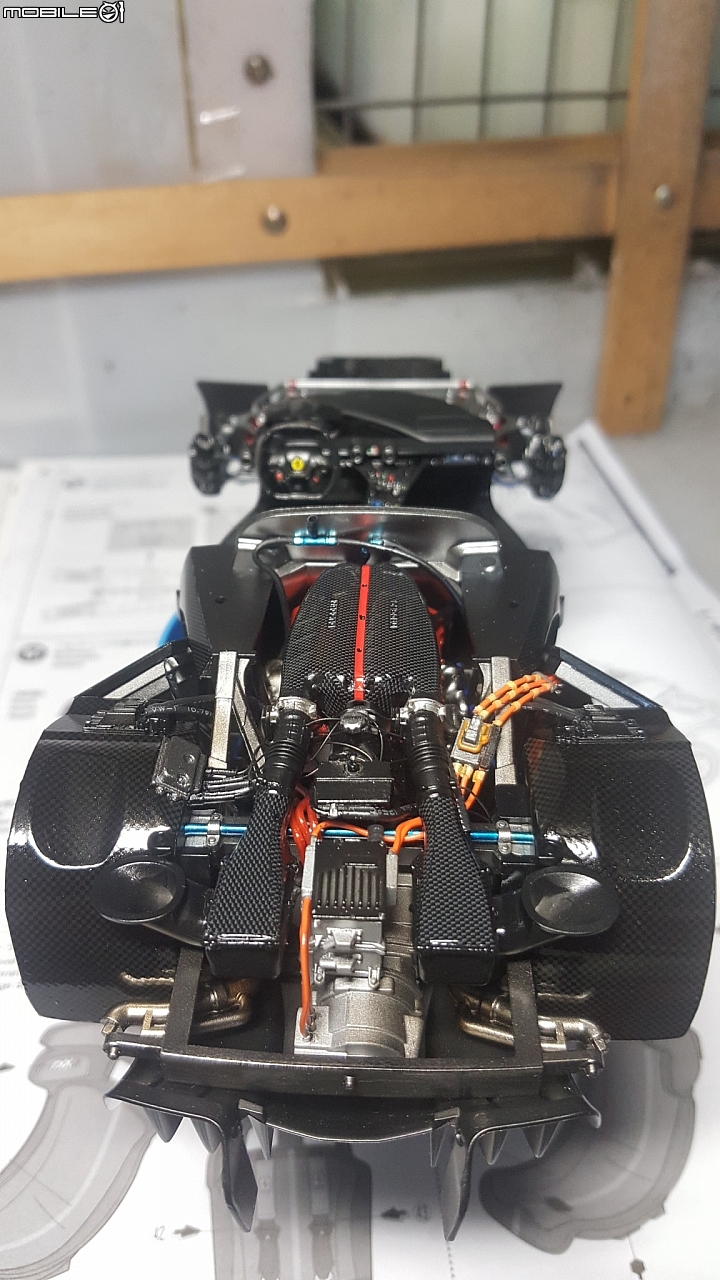 [Tamiya 1:24] 田宮 法拉利 FXX K    Ferrari FXX K  製作過程