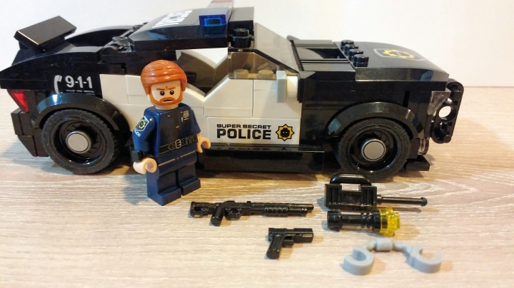 (MOC) 自組：LEGO LAPD Police Car Mustang 肌肉警車（70819 set）5/25 更新
