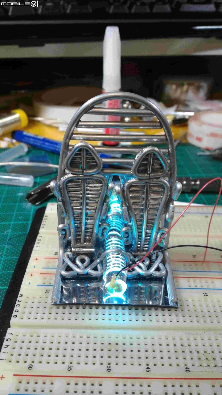 【手工鋁線創作】-蝙蝠車REVELL BATMOBILE 1995(文圖多)