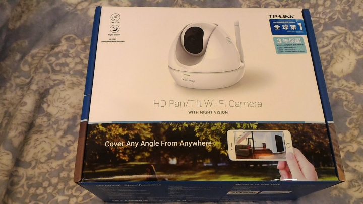 [開箱] TP-Link NC450 網路監視攝影機