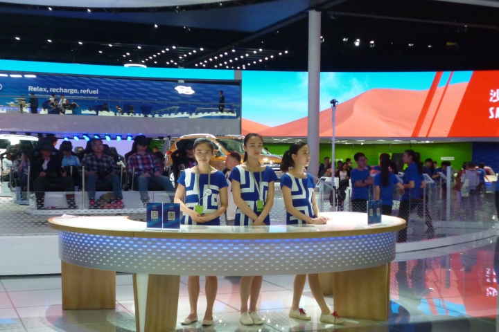 2017上海車展分享（有妹）