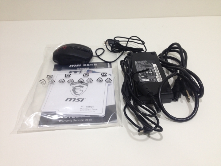 GE62VR 7RF 簡單開箱文