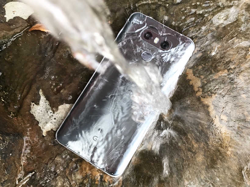 LG G6冰晶銀簡易開箱圖賞