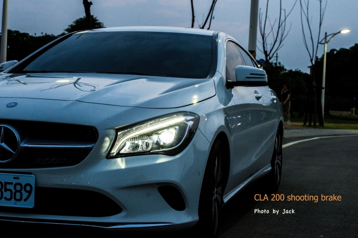 [開箱文] CLA Shooting Brake 白色獵跑