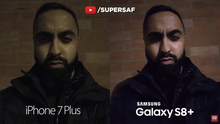 Galaxy S8+ vs iPhone 7+拍照對比差距真的很大