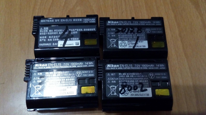 NIKON原廠電池真偽?