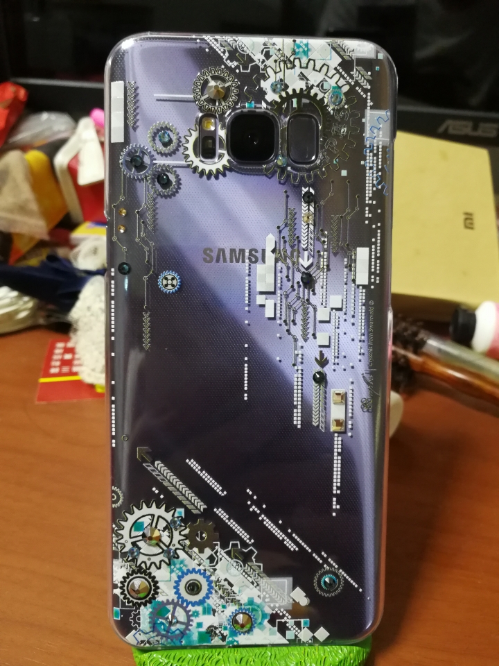 薰灰紫S8+ 小小開箱 遲來一天