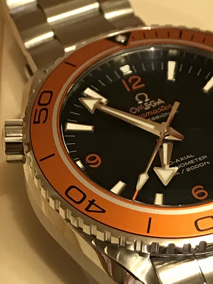 Omega Seamaster Planet Ocean 8500 橘海馬之不專業開箱