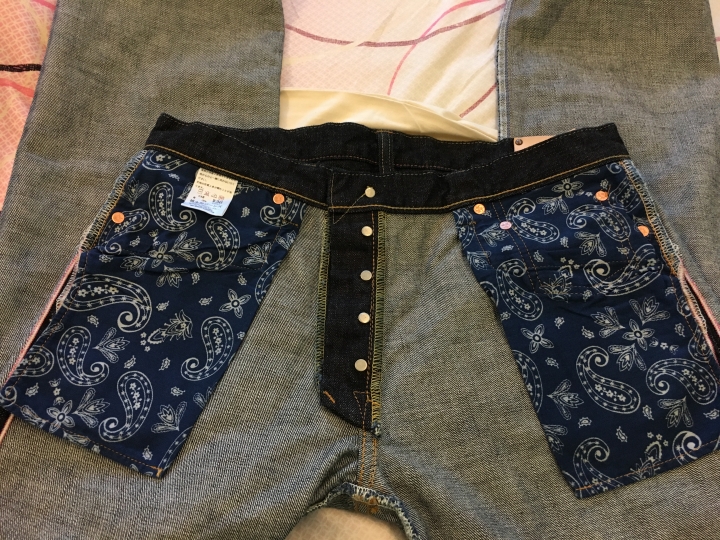 [偶遇不如巧遇]青山店限定MOMOTARO JEANS 0705AO