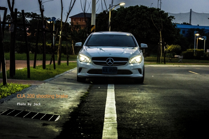 [開箱文] CLA Shooting Brake 白色獵跑