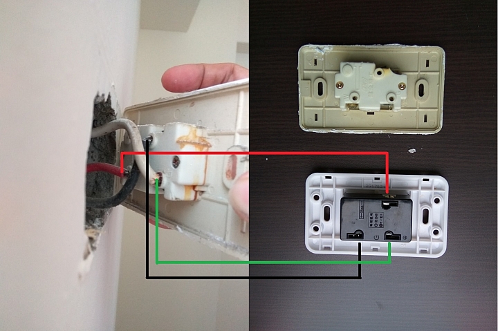 冷氣插座接線請教 Mobile01