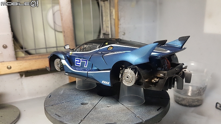 [Tamiya 1:24] 田宮 法拉利 FXX K    Ferrari FXX K  製作過程